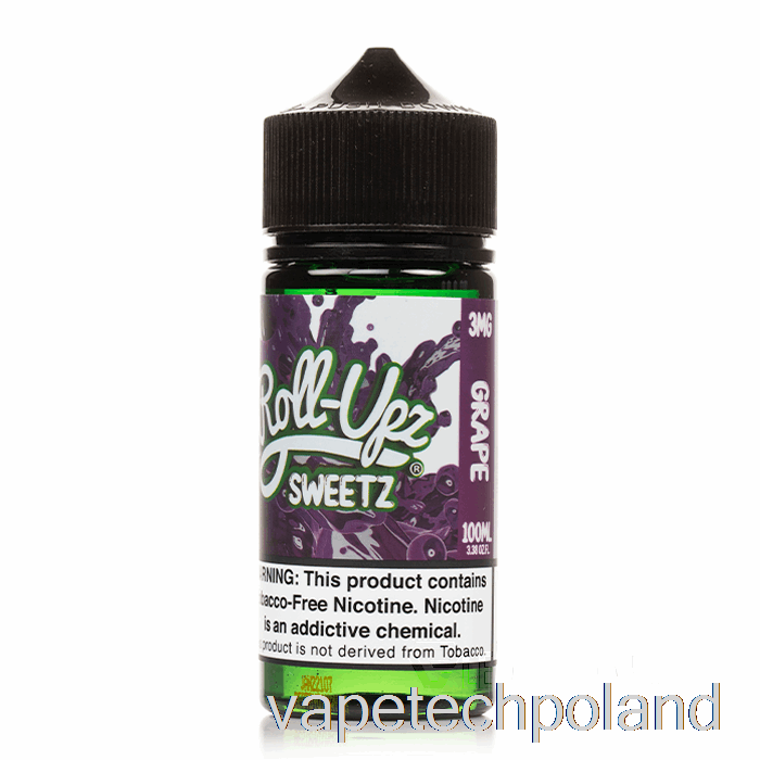 Vape Polska Winogrono - Sok Roll-upz E-liquid - 100ml 3mg
